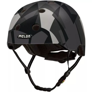 Melon, Black Window, Helm, Melon Velohelm Mosaique - black window (Grösse: XL-XXL (58-63 cm))