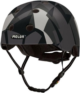 Melon, Black Window, Helm, Melon Velohelm Mosaique - black window (Grösse: XL-XXL (58-63 cm))