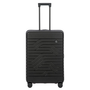 Brics, Brics Ulisse B1Y - Erweiterbarer Trolley Spinner Medium in Taubegrau, Ulisse - Erweiterbarer Trolley 71cm Damen Schwarz ONE SIZE