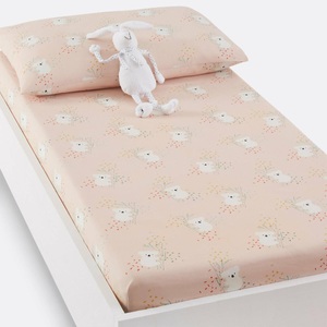 LA REDOUTE INTERIEURS, Baby Fixleintuch Louisa aus Baumwolle Baby Fixleintuch Louisa aus Baumwolle, La Redoute Intérieurs - Baby Fixleintuch Louisa aus Baumwolle, Louisa Baby Fixleintuch, 60 x 120 cm, Rosa
