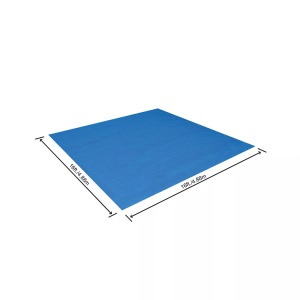 Bestway, Pool Unterlage für 457 cm Pools, Pool Unterlage 488 x 488 cm