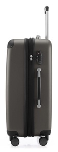 Hauptstadtkoffer, Hauptstadtkoffer Spree - Koffer Hartschale M matt mit TSA in Graphite, Hauptstadtkoffer - Spree Koffer Hartschale M matt mit TSA, ONE SIZE, One Size, Taubengrau