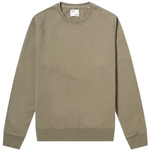 Colorful Standard, Sweatshirt Mit Rundhalsausschnitt Classic Organic Dusty Olive Herren L, 