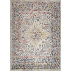 Surya, Surya Teppich »Traditional 2301«, rechteckig, Livabliss Teppich »CASABLANCA« rechteckig 12 mm Höhe Vintage Orientteppich, Kurzflor Boho Wohnzimmerteppich, Läufer