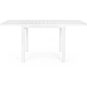 mutoni Garten Deluxe, Garten Ausziehtisch Pelagius 83-166x80 weiss, Garten Ausziehtisch Pelagius 83-166x80 weiss