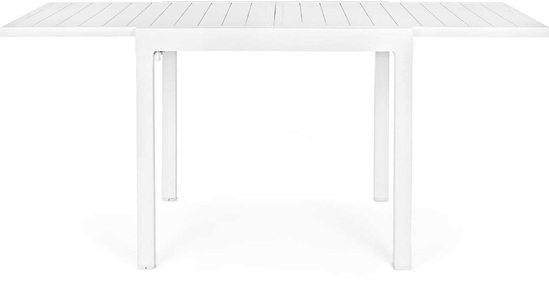 mutoni Garten Deluxe, Garten Ausziehtisch Pelagius 83-166x80 weiss, Garten Ausziehtisch Pelagius 83-166x80 weiss