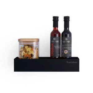 Forster Home, Magnetische Regal Box Eiche Magnetische Regal Box Eiche, Forster Home - Magnetische Regal Box Eiche, One Size, Schwarz