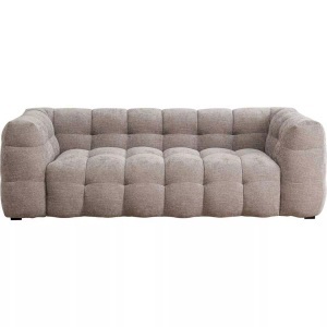 Kare Design, Sofa Salamanca 3-Sitzer grau, KARE Design - Sofa Salamanca 3-Sitzer, One Size, Grau