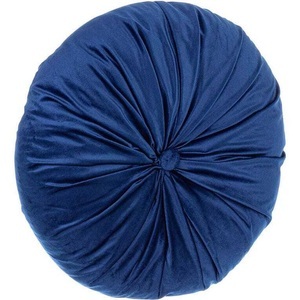 mutoni lifestyle, Kissen Artemis blau rund 40, Kissen Artemis blau rund 40
