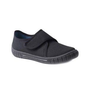 Superfit, Superfit Jeans Grösse 28 Kinder, Klett-Hausschuhe BILL BASIC in schwarz