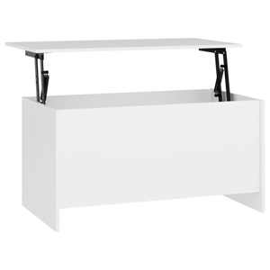 vidaXL, vidaXL Couchtisch Weiß 102x55,5x52,5 cm Holzwerkstoff, vidaXL Couchtisch Weiß 102x55,5x52,5 cm Holzwerkstoff