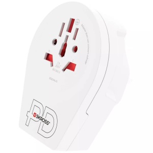 Skross, Skross 1.500291 Reiseadapter Country Adapter World to UK USB C20PD, SKROSS Country Travel Adapter 1.500291 World to UK USB C20PD