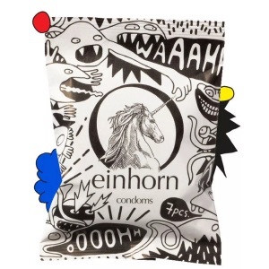 einhorn condoms, Sperm Monsters, einhorn condoms - Sperm Monsters, 7 Stück