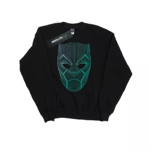 Marvel, Black Panther Tribal Mask Sweatshirt Herren Schwarz XL, MARVEL - Sweatshirt, für Herren, Schwarz, Größe XL