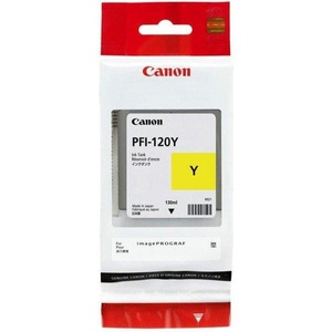 Canon, Canon Tintenpatrone PFI-120Y Original Gelb 2888C001 Druckerpatrone, Canon, Inkjet Large Format, Canon PFI-120 Yellow, Produkte & Wohnen