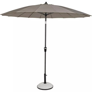 mutoni Garten Deluxe, Sonnenschirm Atlanta 270 anthrazit taupe, Sonnenschirm Atlanta 270 anthrazit taupe