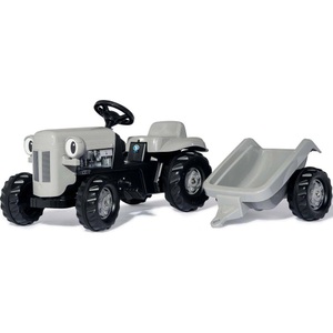 ROLLY TOYS, rolly®toys rollykid Little Grey Fergie mit rollyKid Trailer 014941 - grau, 