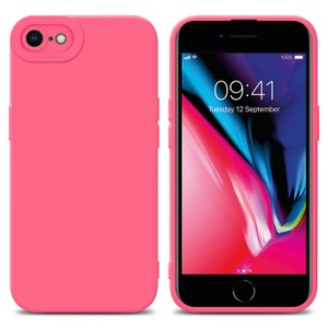 Cadorabo, Hülle für Apple iPhone 7 7S 8 SE 2020 TPU Silikon, Cadorabo - Hülle für Apple iPhone 7 7S 8 SE 2020 TPU Silikon, Rot
