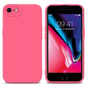 Cadorabo, Hülle für Apple iPhone 7 7S 8 SE 2020 TPU Silikon, Cadorabo - Hülle für Apple iPhone 7 7S 8 SE 2020 TPU Silikon, Rot