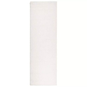 vidaXL, vidaXL Teppich Shaggy Hochflor Modern Creme 80x250 cm