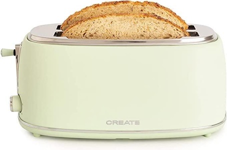 Create, CREATE TOAST RETRO STYLANCE XL Toaster Pastelgrün, CREATE TOAST RETRO STYLANCE XL Toaster Pastelgrün