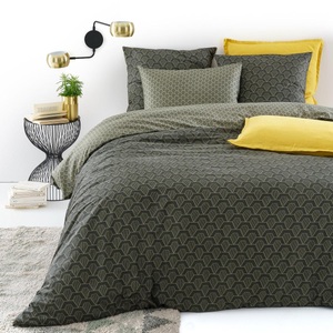 LA REDOUTE INTERIEURS, Bettbezug Jacob aus Baumwoll-Satin Bettbezug Jacob aus Baumwoll-Satin