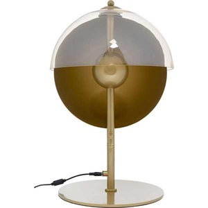 KARE, KARE Romy LED-Tischleuchte Stahl und Glas schwarz, Tischleuchte Romy gold 48