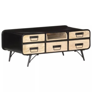vidaXL, vidaXL Couchtisch 100×50×40 cm Mango Massivholz