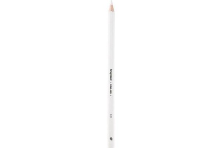 Bruynzeel, BRUYNZEEL Schulfarbstift Super 3.3mm 60516901 weiss, Bruynzeel Schulfarbstift Super, 3.3mm, weiss, 60516901