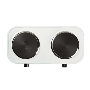 Nedis, Elektrische Kochplatte - 2 Platten Elektrische Kochplatte - 2 Platten, Nedis - Elektrische Kochplatte 2 Platten, Weiss