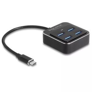 Delock, Delock USB-Hub 4 x USB 3.1 Typ-A, Delock USB-Hub 4 x USB 3.1 Typ-A