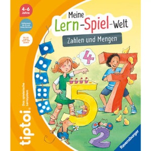Ravensburger, tiptoi Meine Lern-Spiel-Welt: Zahlen und Mengen, Lernbuch, tiptoi® Meine Lern-Spiel-Welt: Zahlen und Mengen