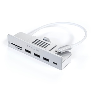Satechi, SATECHI ST-UCICHS - USB-C Hub und Kartenleser für 2021 iMac 24
