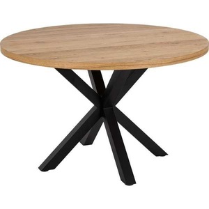 mutoni scandi, Esstisch Triple-X natur 120 rund, Tisch HEAVEN Ø120cmx76.4cm eiche