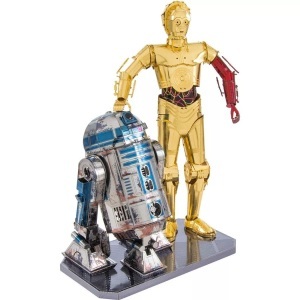 Metal Earth, Star Wars Set C-3PO + R2D2 Box Vers., Modellbau, Metal Earth - Star Wars ? R2D2 & C-3PO Box Set Metall Bausatz