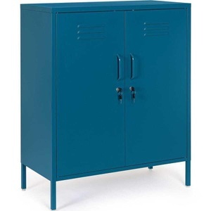 mutoni lifestyle, Kommode Cambridge blau 80x40x101, Kommode Cambridge blau 80x40x101