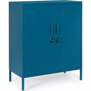 mutoni lifestyle, Kommode Cambridge blau 80x40x101, Kommode Cambridge blau 80x40x101