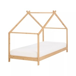 Beliani, Bett mit Lattenrost aus Kiefernholz Modern ORLU Bett mit Lattenrost aus Kiefernholz Modern ORLU
