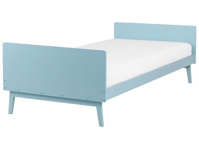 Bett mit Lattenrost aus Kiefernholz Skandinavisch BONNAC Bett mit Lattenrost aus Kiefernholz Skandinavisch BONNAC