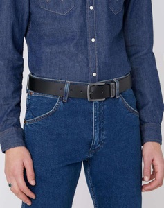 Wrangler, Metal Loop Gurtel Herren Schwarz 90, Wrangler - Gürtel Metal Loop, für Herren, Schwarz, Größe 90