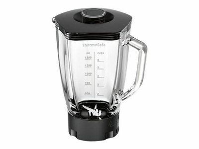 Bosch, Bosch Muz9Mx1 - Messbecher (Transparent/Schwarz), Bosch Mixeraufsatz (Glas), MUZ9MX1, ID MUZ9MX1