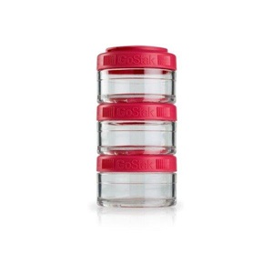 Blender Bottle, BlenderBottle GoStak 60ml 3Pak, Pink, 
