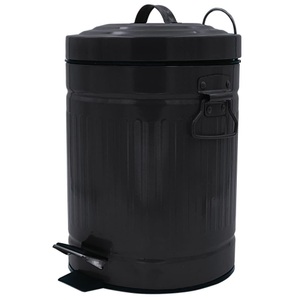 Ritter Products, Ritter Products Abfalleimer PUMBA Schwarz, Ritter Abfalleimer Pumba Schwarz | 30 × 22 × 22 cm | 5 l