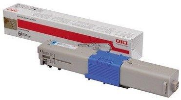 OKI, Original Tonerpatrone cyan OKI 44973535, Oki Toner, blau, 44973535, (1'500 Seiten)