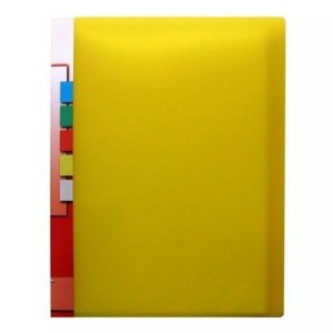 Kolma, Kolma Sichtbuch Easy A4 KolmaFlex Gelb, Kolma Sichtbuch, Easy, A4, gelb, 20 Taschen, 03.752.11