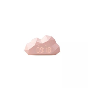 MOB, MOB - Wecker CLOUDY - Kunststoff - rosa - 12/4/6.5 cm
