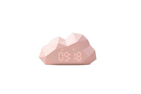 MOB, MOB - Wecker CLOUDY - Kunststoff - rosa - 12/4/6.5 cm
