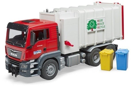 Bruder, bruder ® MAN TGS Seitenlader Müll-LKW 03761, Bruder 03761 MAN TGS Seitenlader Müll-LKW
