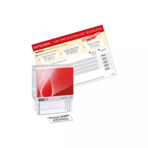 Colop, COLOP Mehrtextstempel 20 4 Zeilen 14x38mm, Colop Mehrtextstempel, 4 Zeilen, 14mm x 38mm, 20
