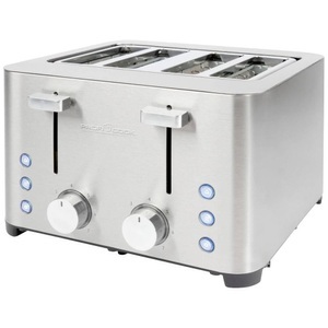 Profi Cook, Profi Cook PC-TA 1252 Toaster mit Brötchenaufsatz Edelstahl, 